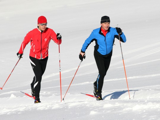  Cross-country skiing is one of the healthiest sports